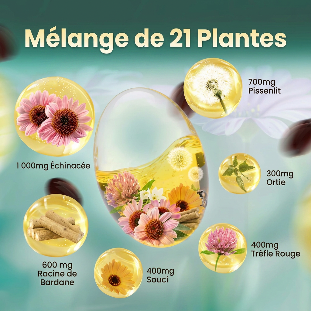 Mélange de 21 plantes